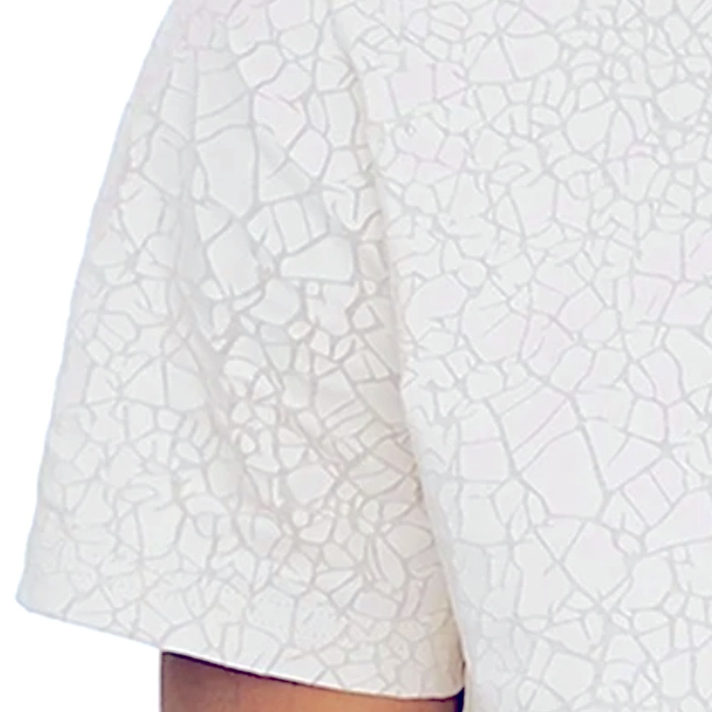 NWT [Eleven Paris] Crackle White Graphic Short-Sleeved T-Shirt Men’s Sz X-Large - Picture 4 of 9